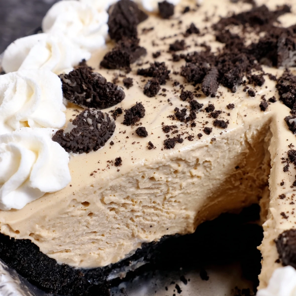 Peanut Butter Oreo Pie