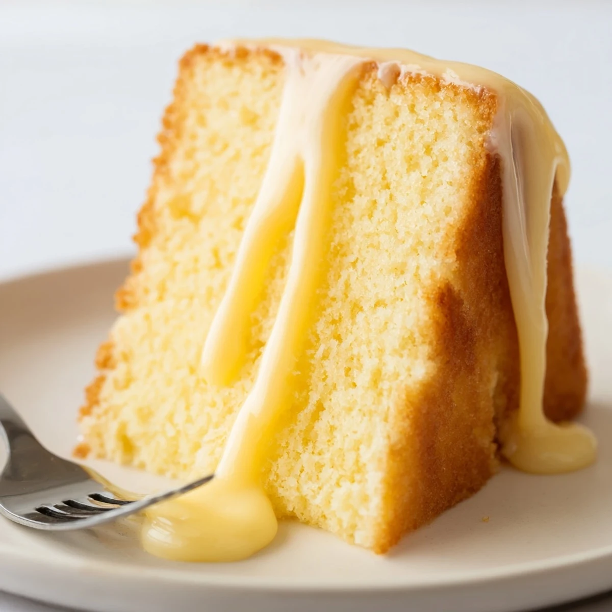 Church Cake with Vanilla Glaze