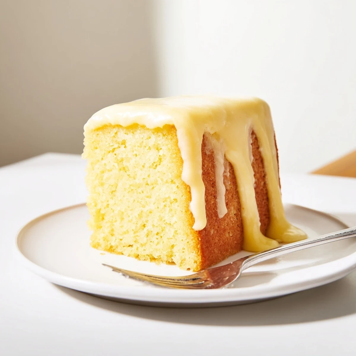 Classic American church cake sliced and ready to serve at potluck gatherings