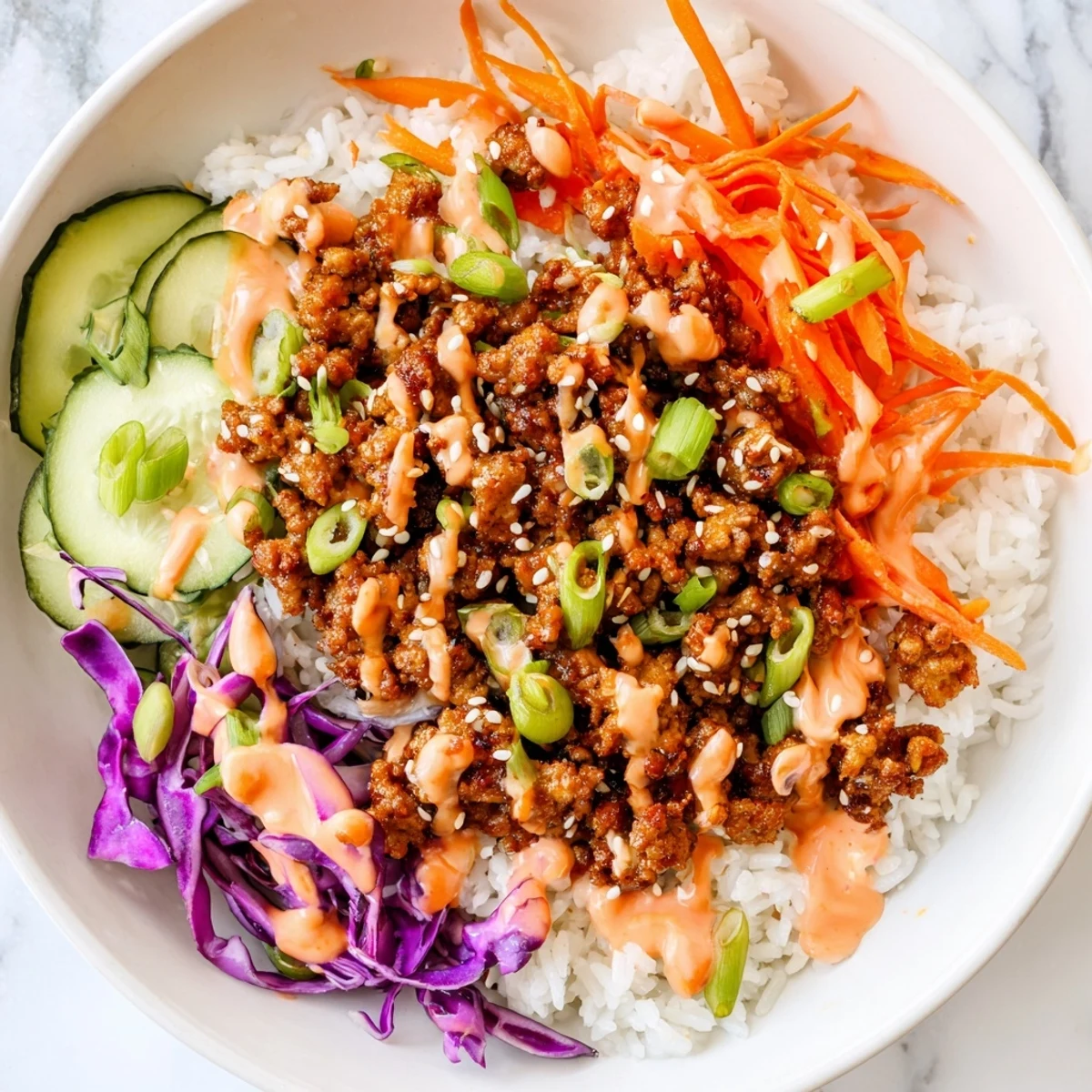 Ground Turkey Rice Bowls