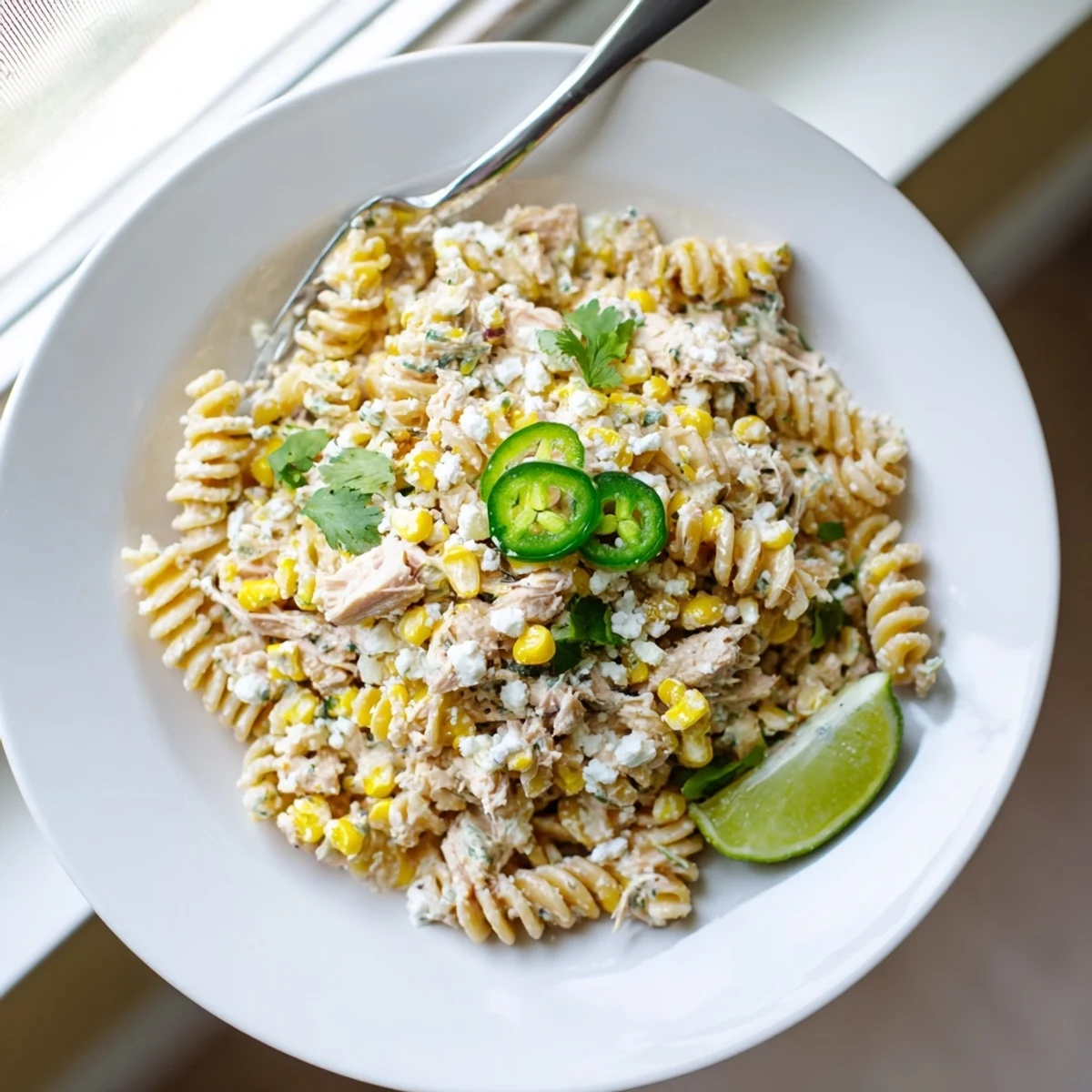 Mexican Street Corn Chicken Pasta