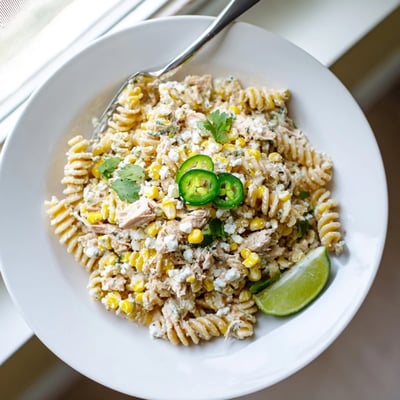 Mexican Street Corn Chicken Pasta